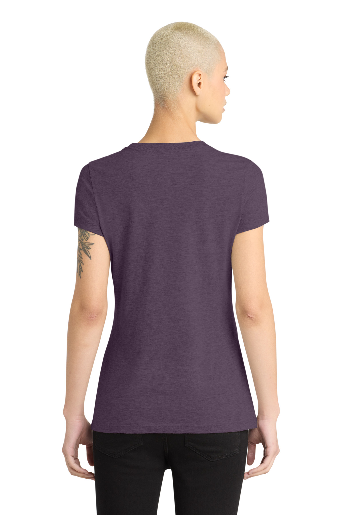 District Women's Perfect Blend CVC Tee. DM108L 69