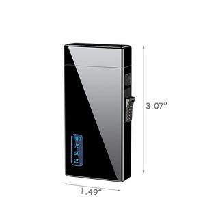 Rectangle Dual Usage Electric Arc And Jet Fire Lighter With USB Charging 37