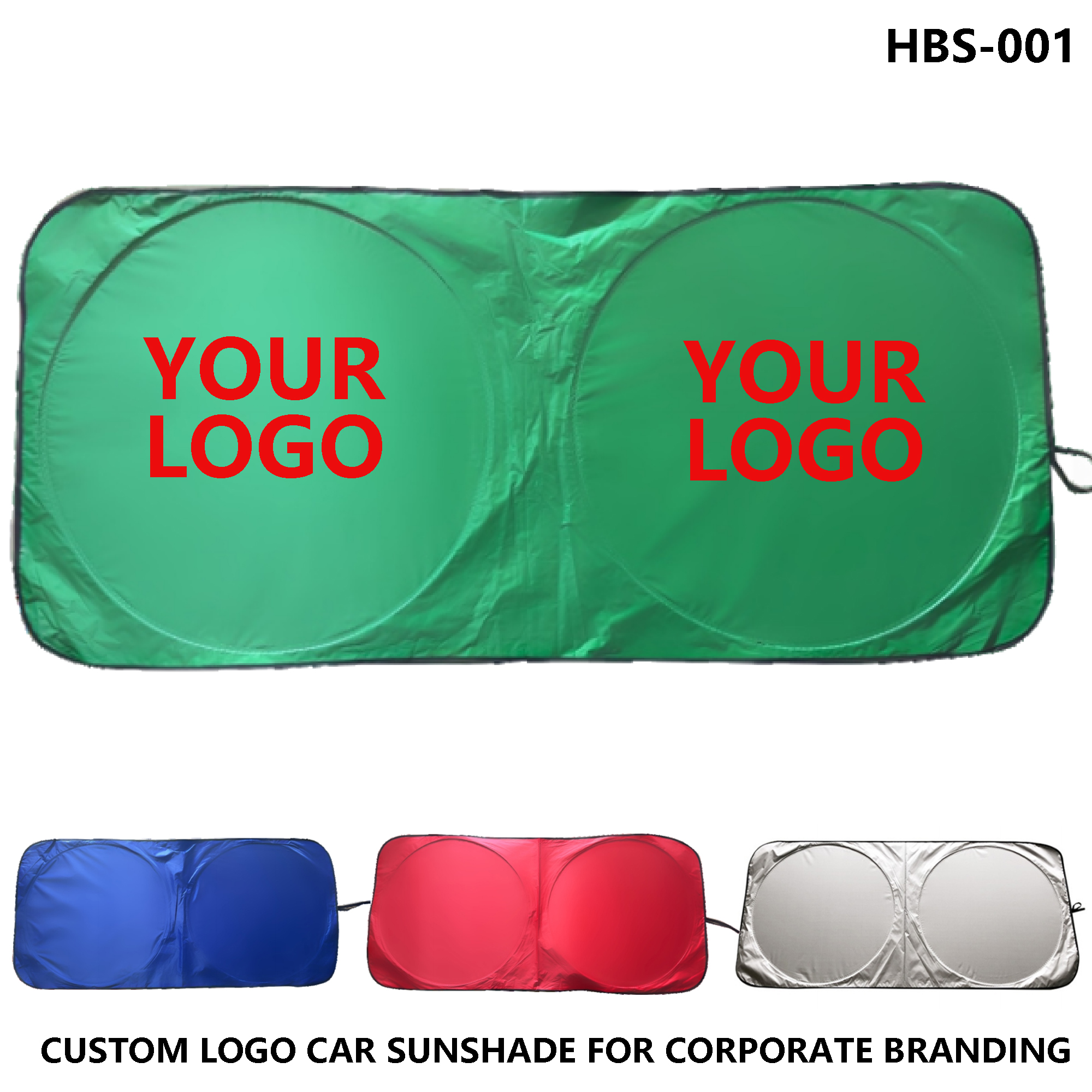 Promotional Car Sunshade with Custom Branding - UV Protection 1