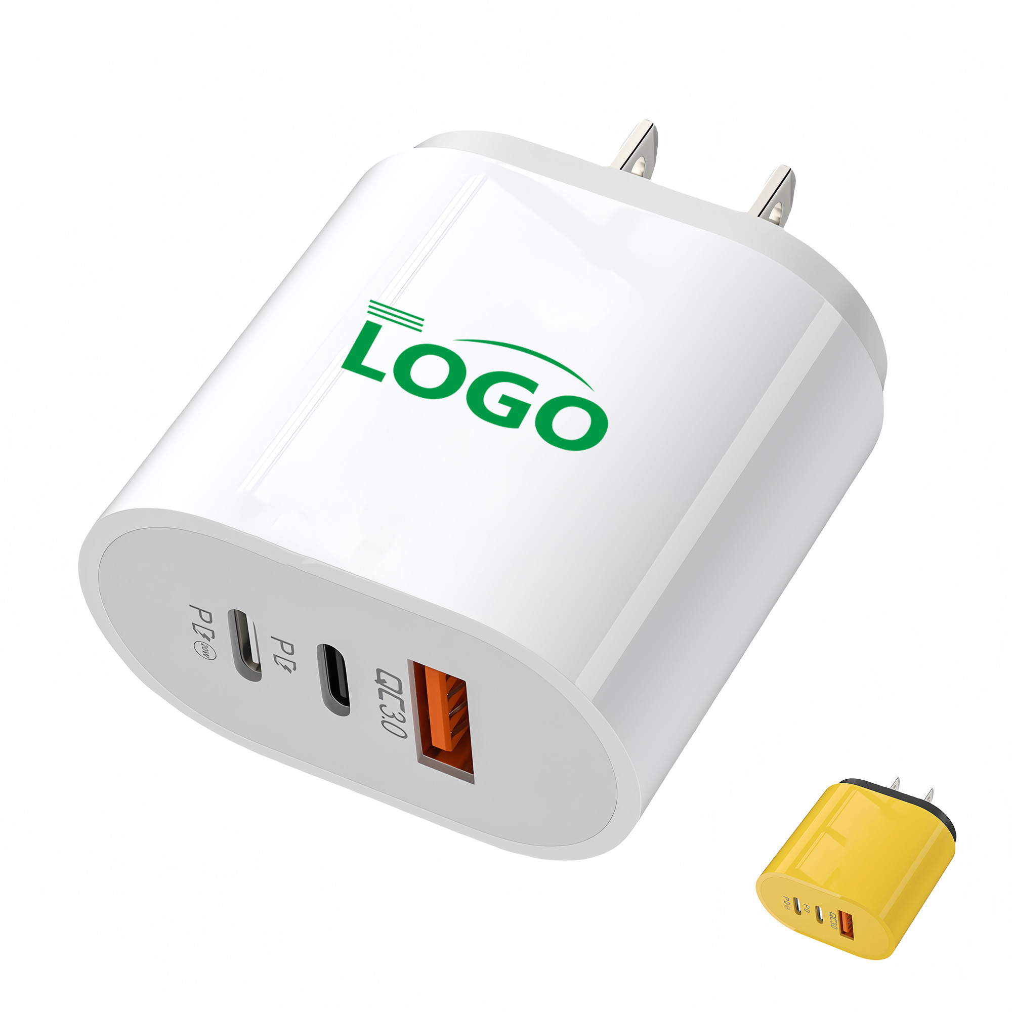 Compact PD USB Dual Interface Fast Charger 2