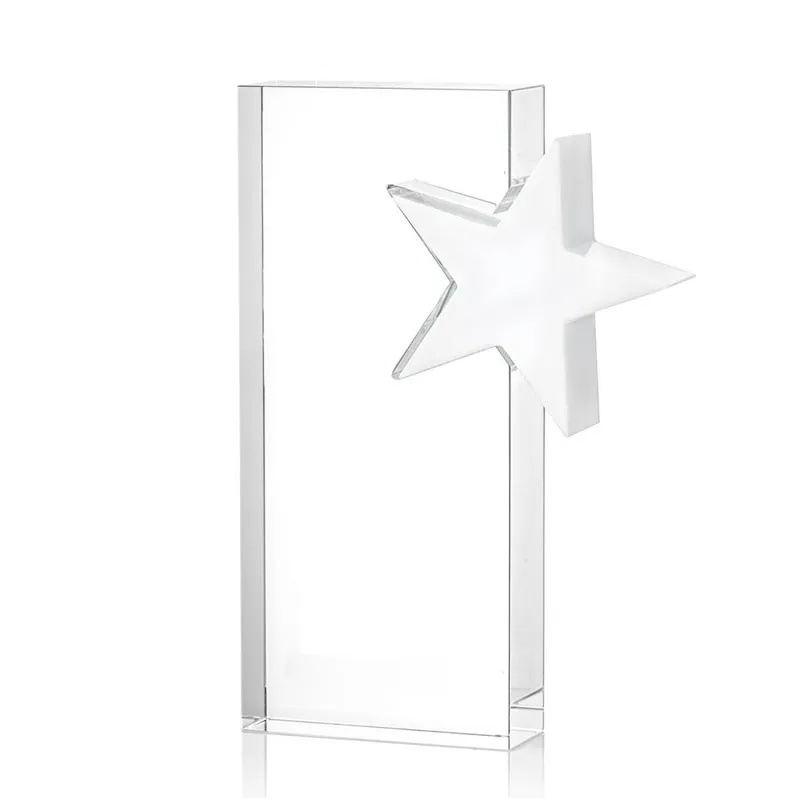 Optical Crystal Star Rectangle Award 3
