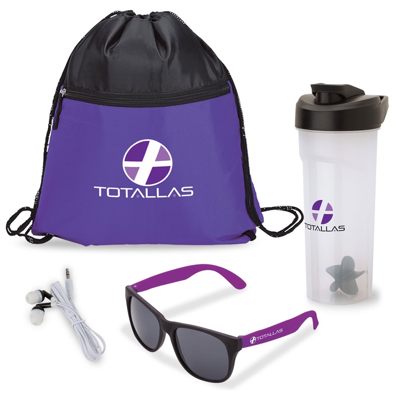 Athletic 4-Piece Fitness Gift Set 11