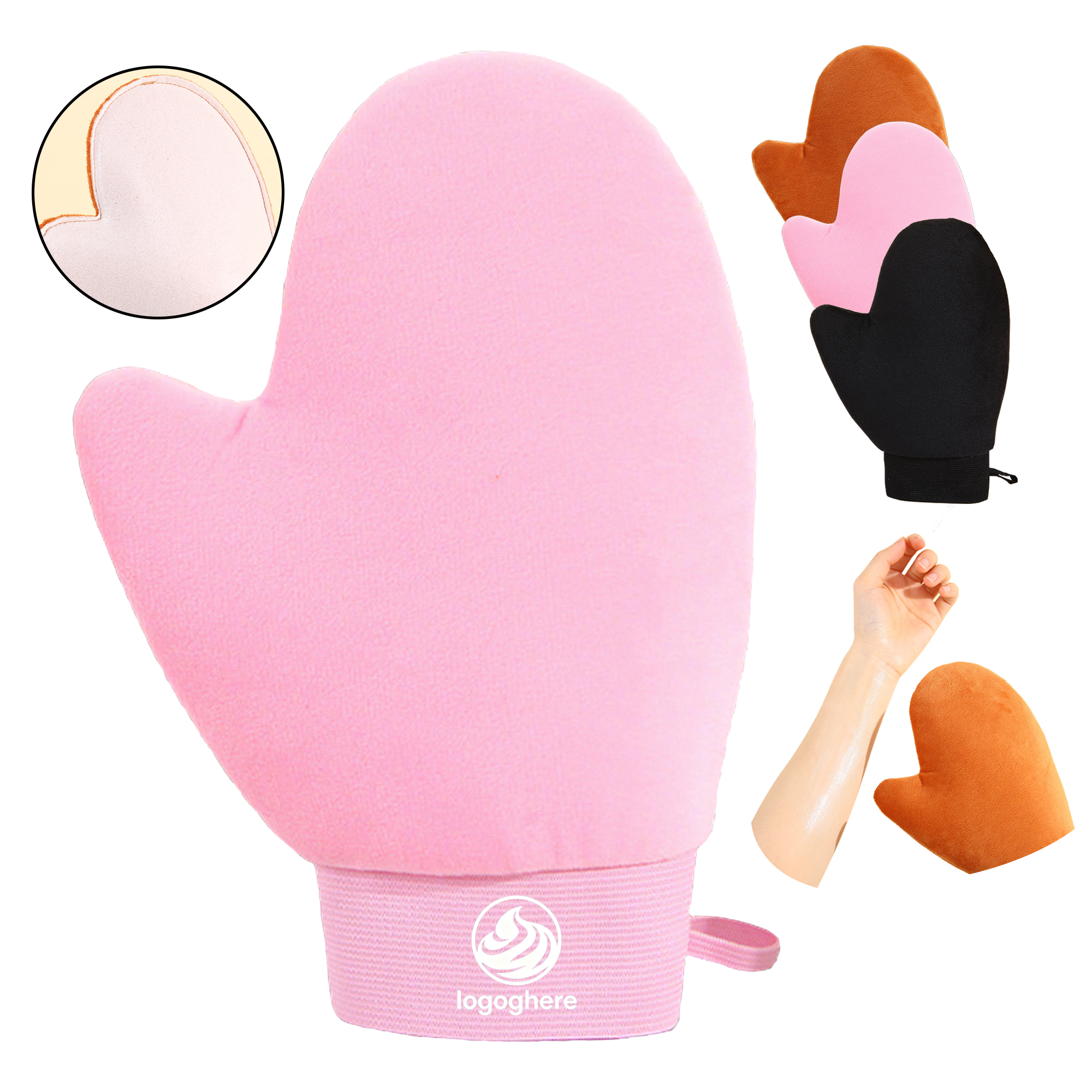 Professional Double Sided Self Tanning Mitt 1
