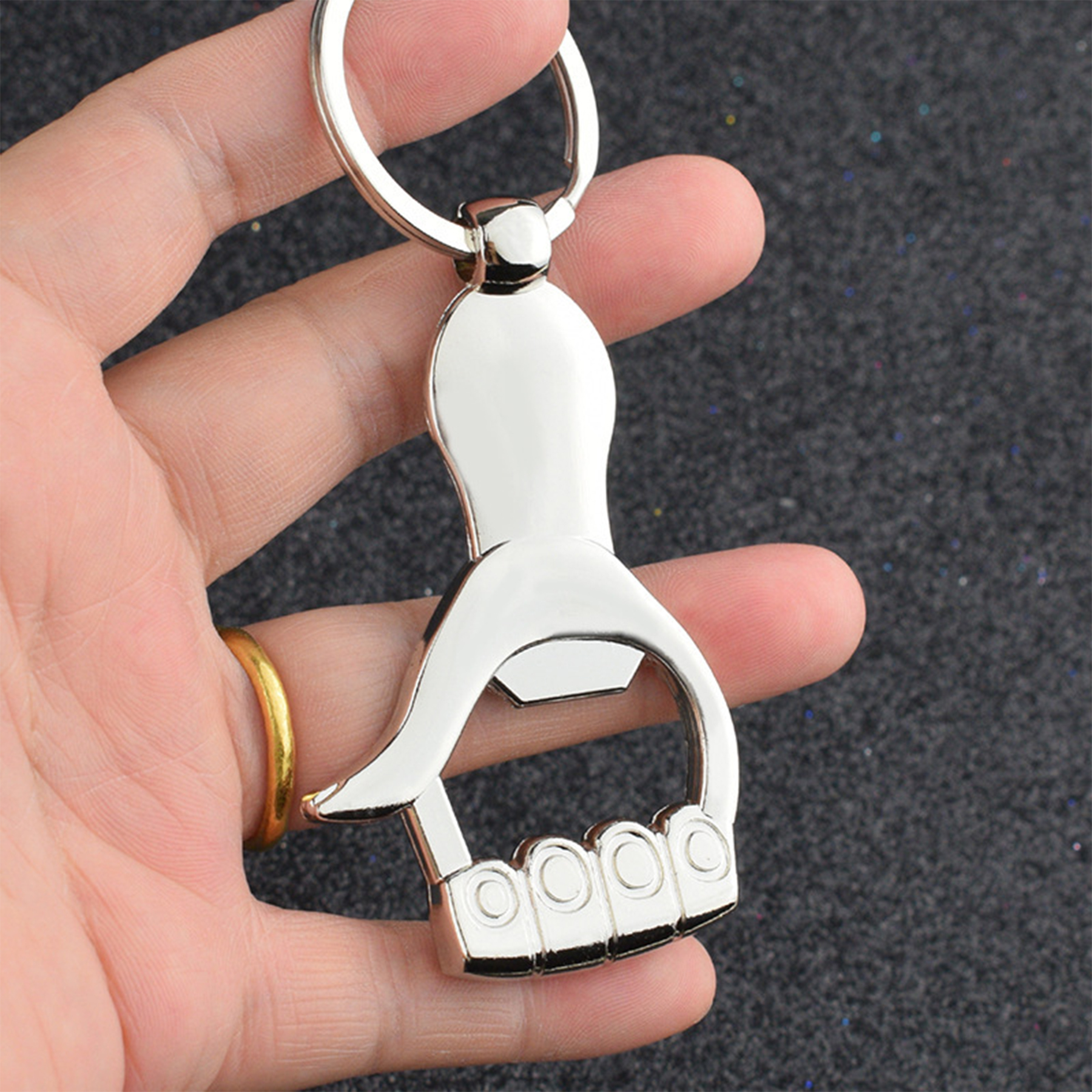 Alloy Portable Palm Bottle Opener 5
