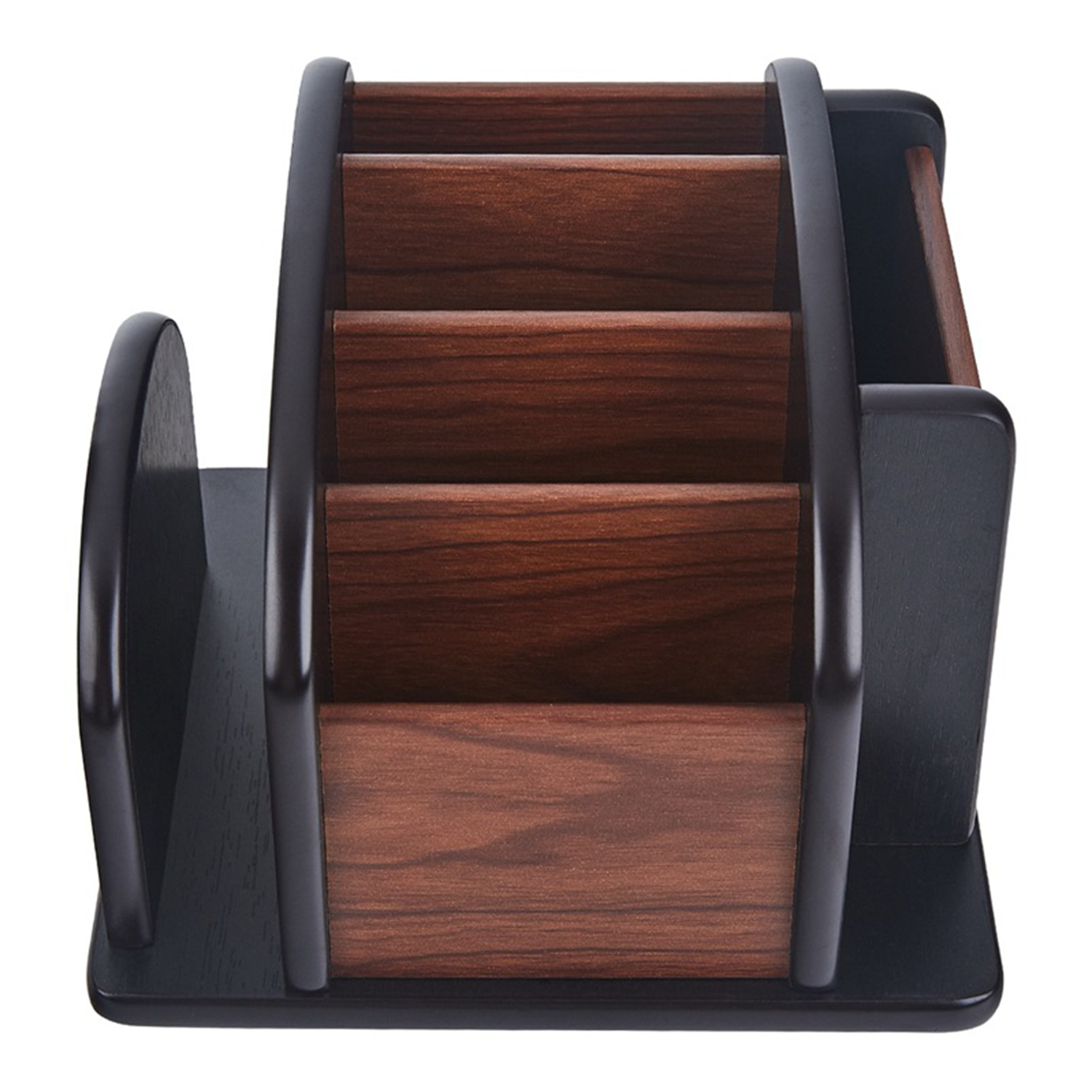 Office Wood Stationery Supplies Desk Organizer 4