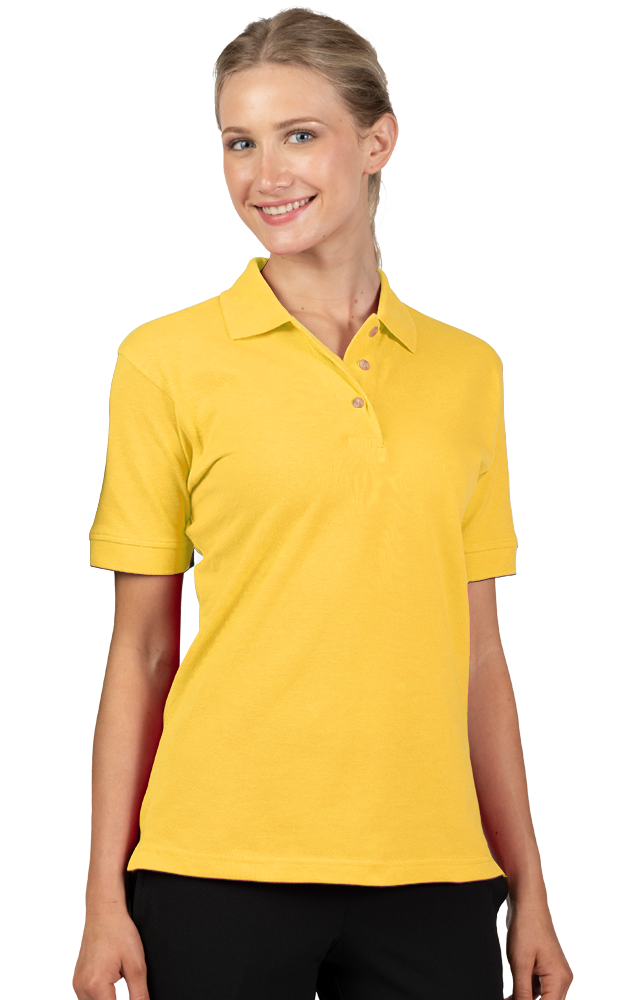 Ladies' 100% Cotton Pique Polo 48