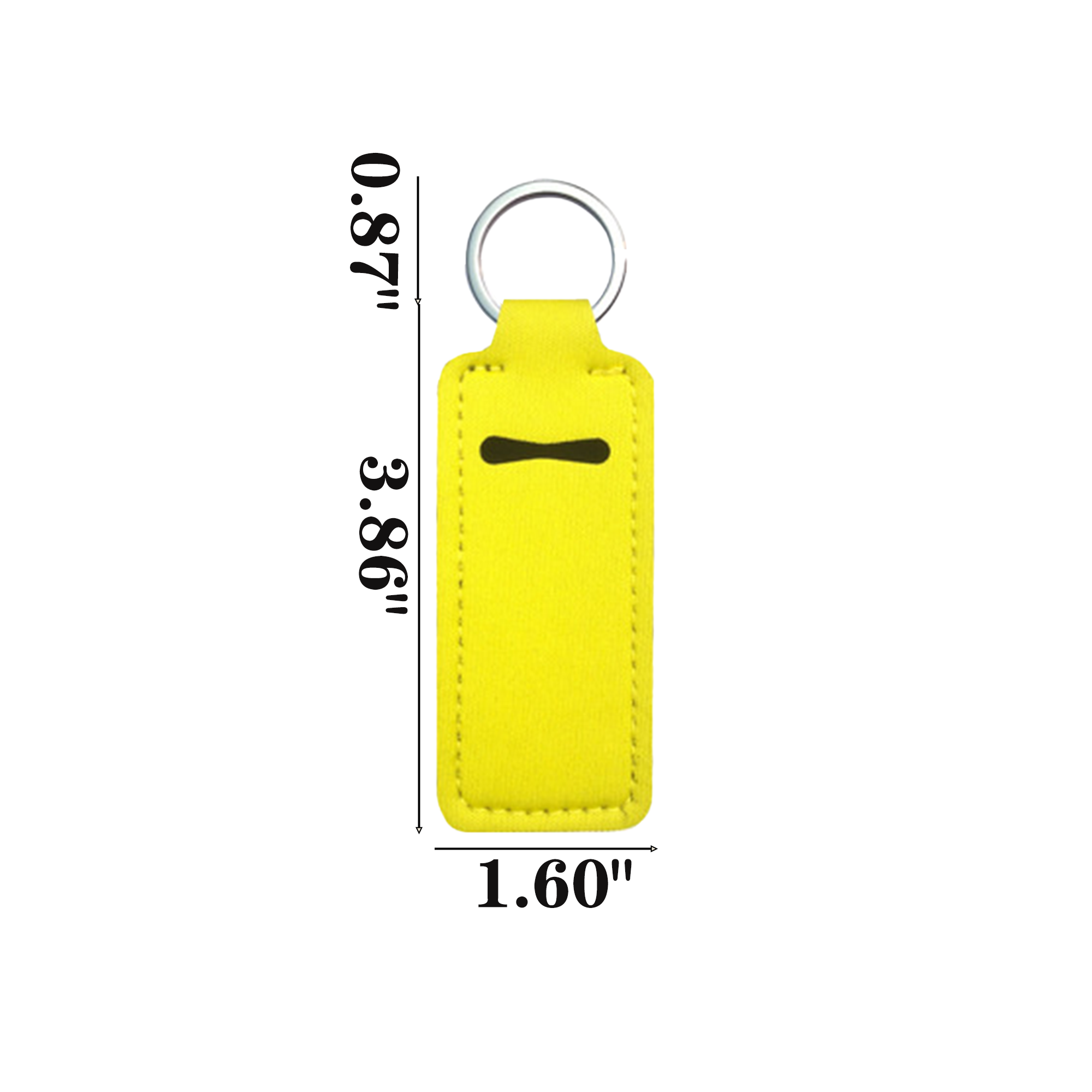 Custom Portable Outdoor Lipstick Caser With Keychain 3