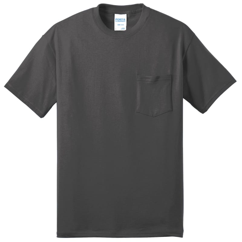 Port & Company Tall Core Blend Pocket Tee. 16