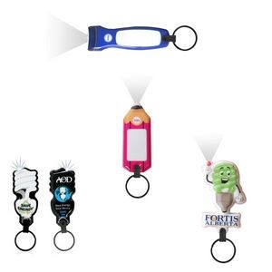 Custom Daily Gift Keychain LED Flashlight 12