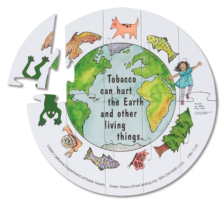 10 Pieces- 8" Diameter - Medium Puzzle 2
