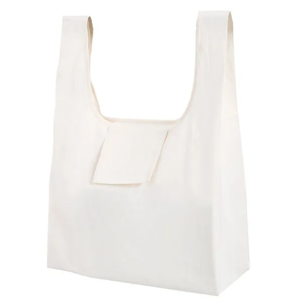 Foldable Cotton Shopping Tote Bag With Pouch, custom tote bag with logo imprint 5