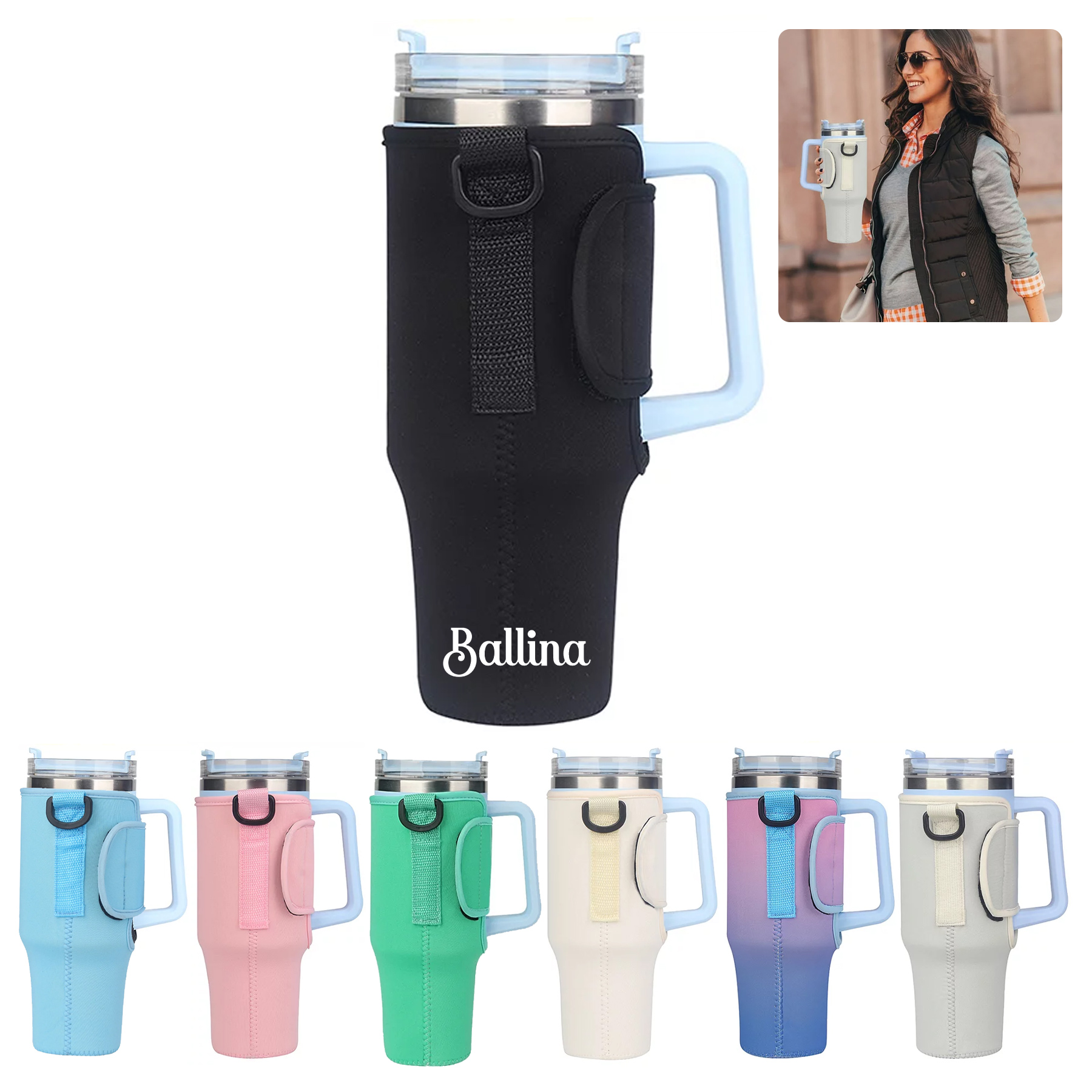 40OZ Tumbler Carrier Holder 1