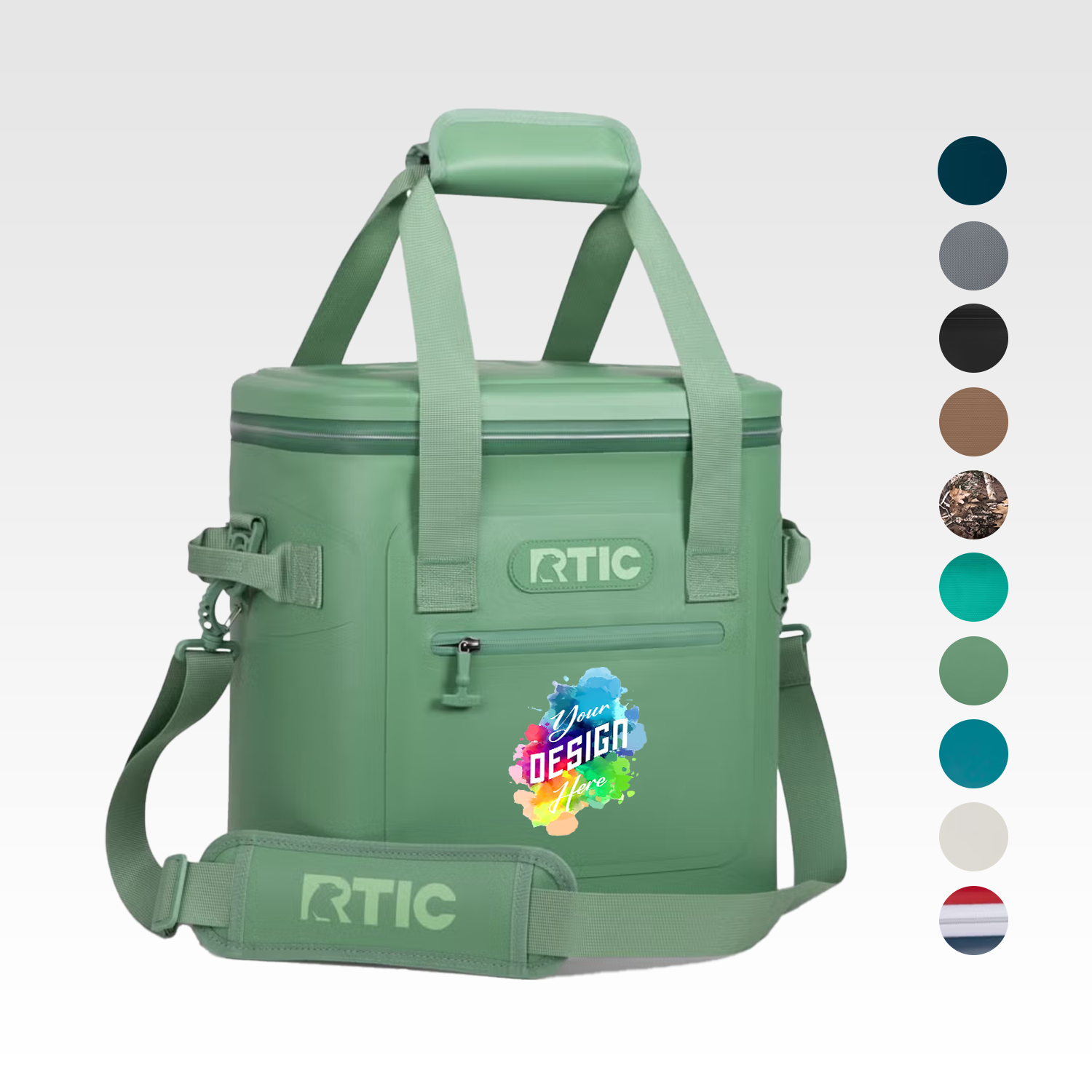 20-Can RTIC® Soft Pack Insulated Floating Cooler Bag (13.5" x 13.75") 5