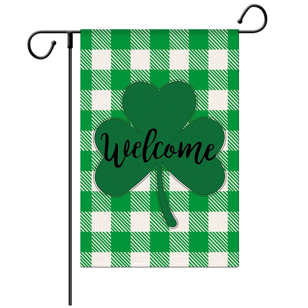 Happy St Patricks Day House Garden Flags 3