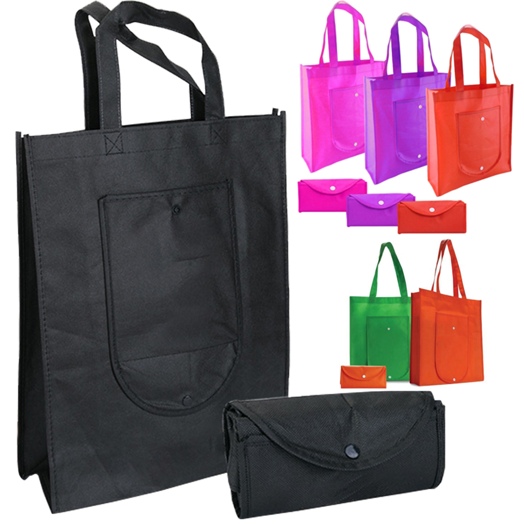 Foldable Reusable Shopping Tote Bag 5