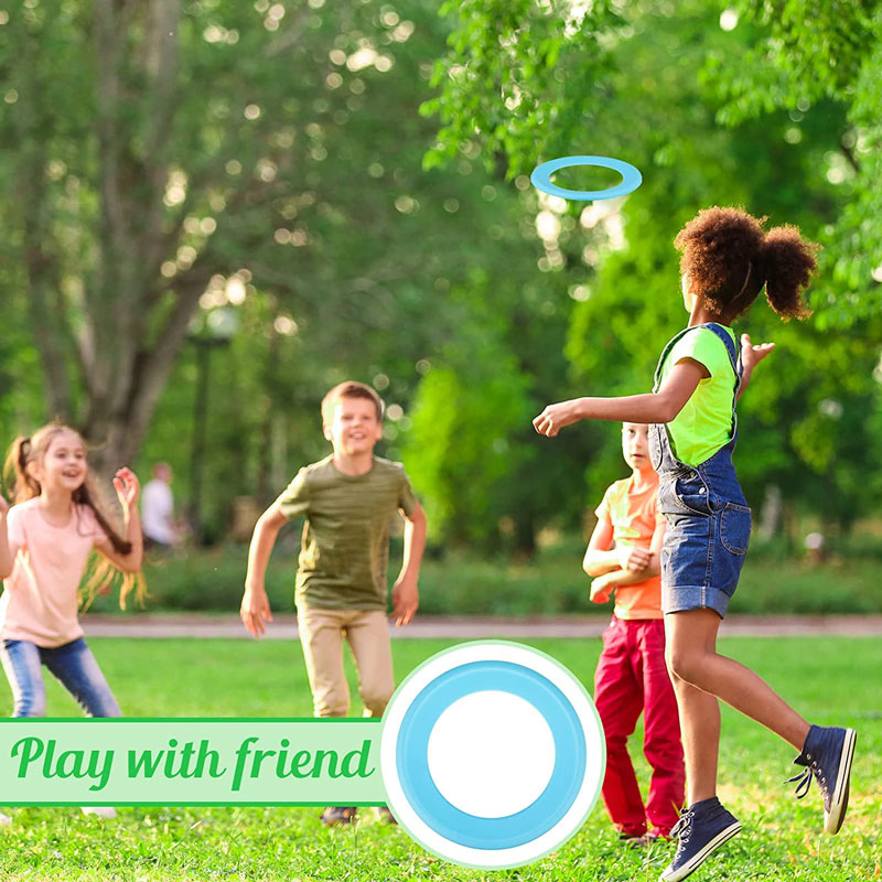 Plastic Promo Flying Zing Rings Frisbees 6
