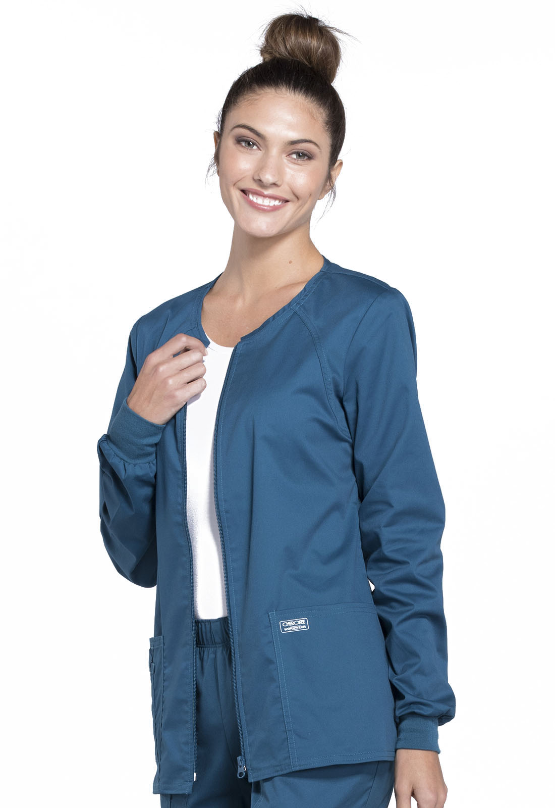 Cherokee - Workwear Core Stretch - Zip Front 27