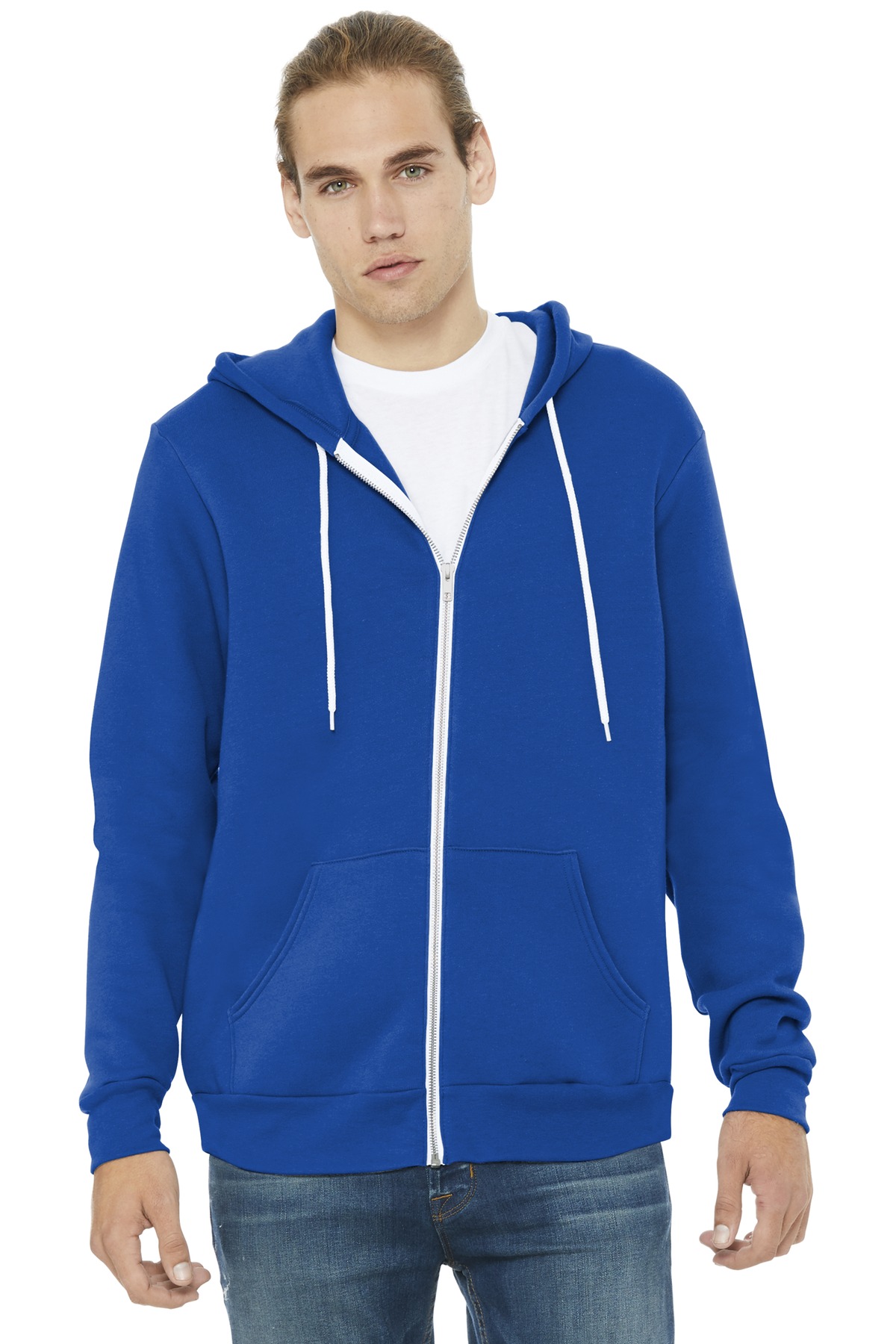 BELLA+CANVAS® Unisex Sponge Fleece Full-Zip Hoodie 3