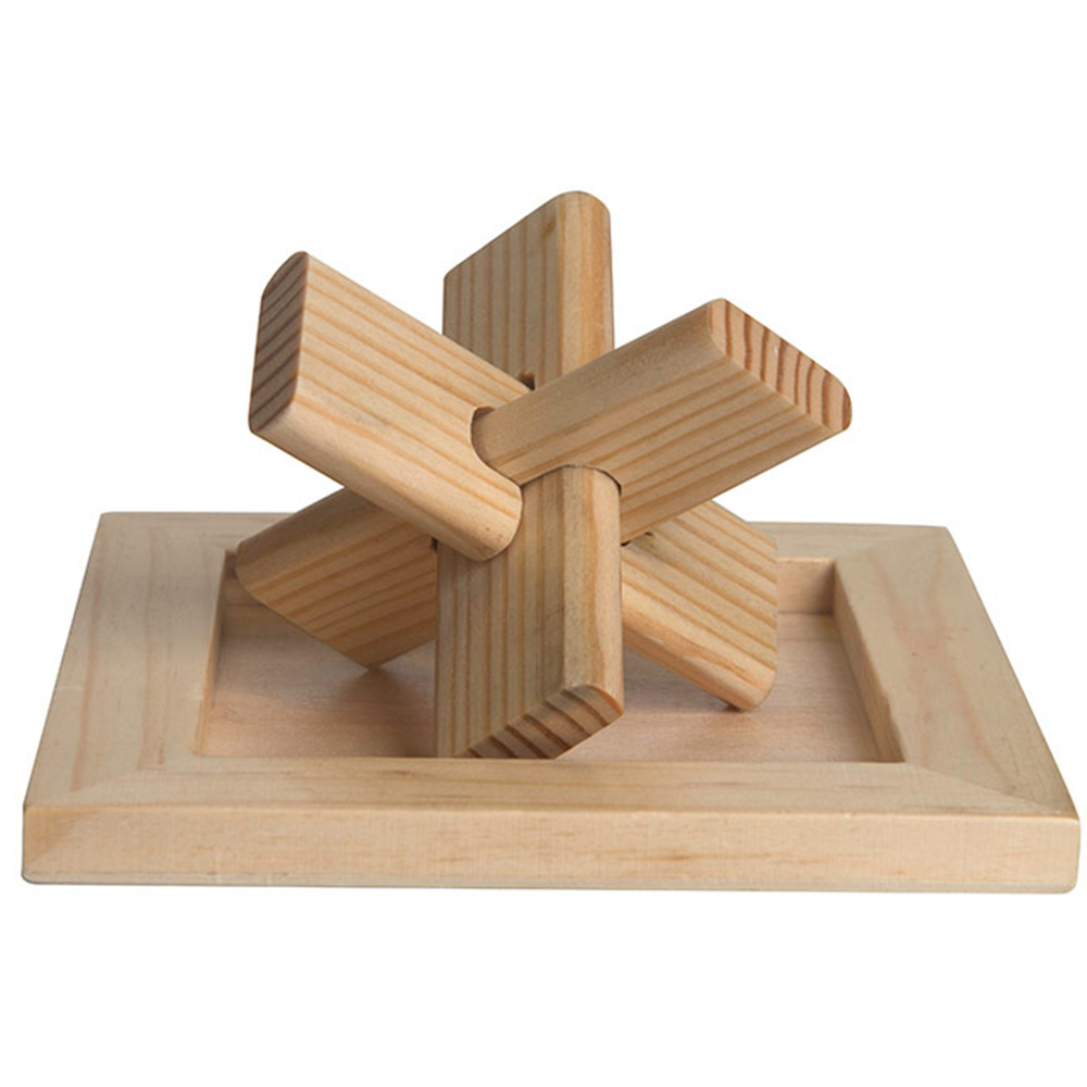 Wooden Star Puzzle 2