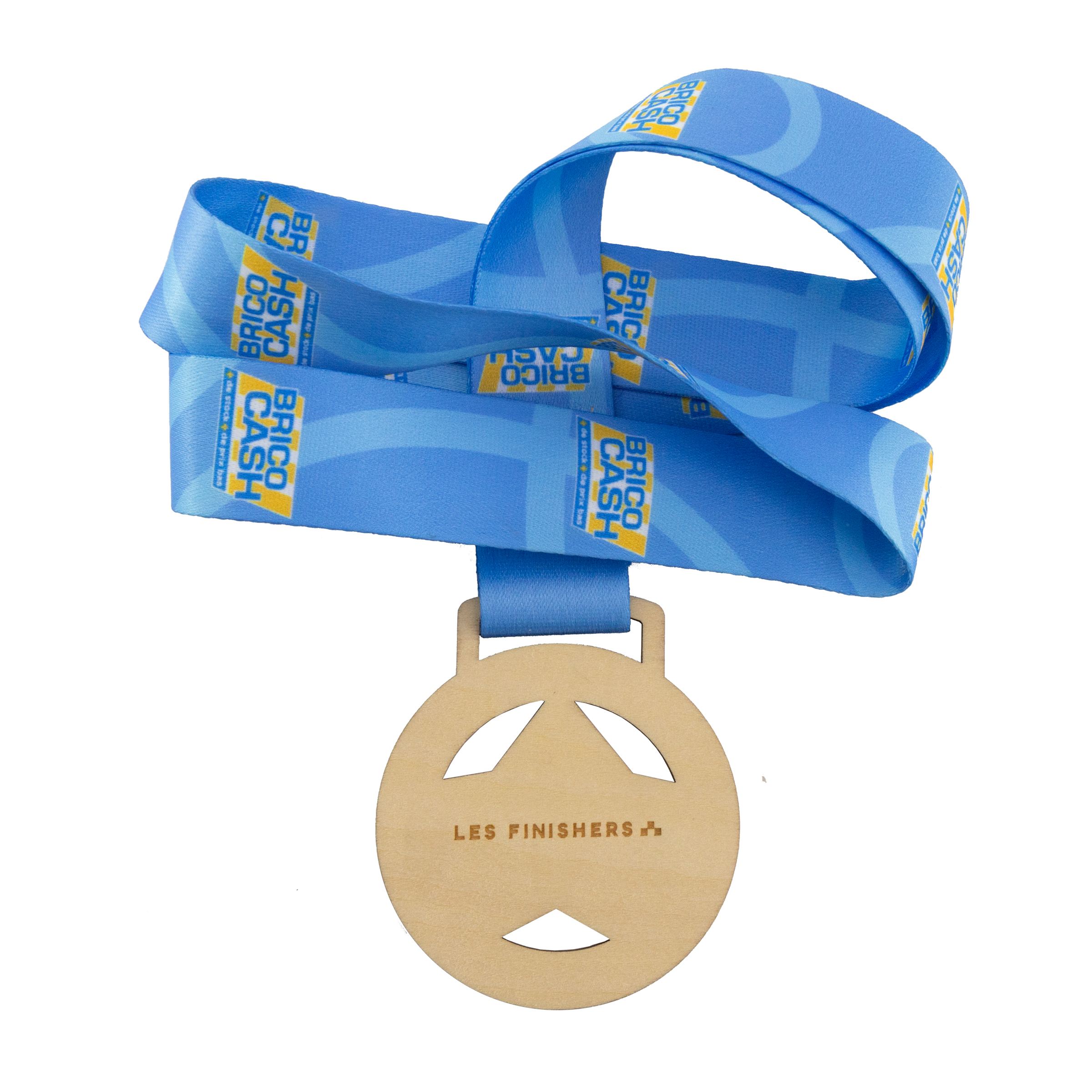 Custom Wood Medals Engraved (1-1/2") 3