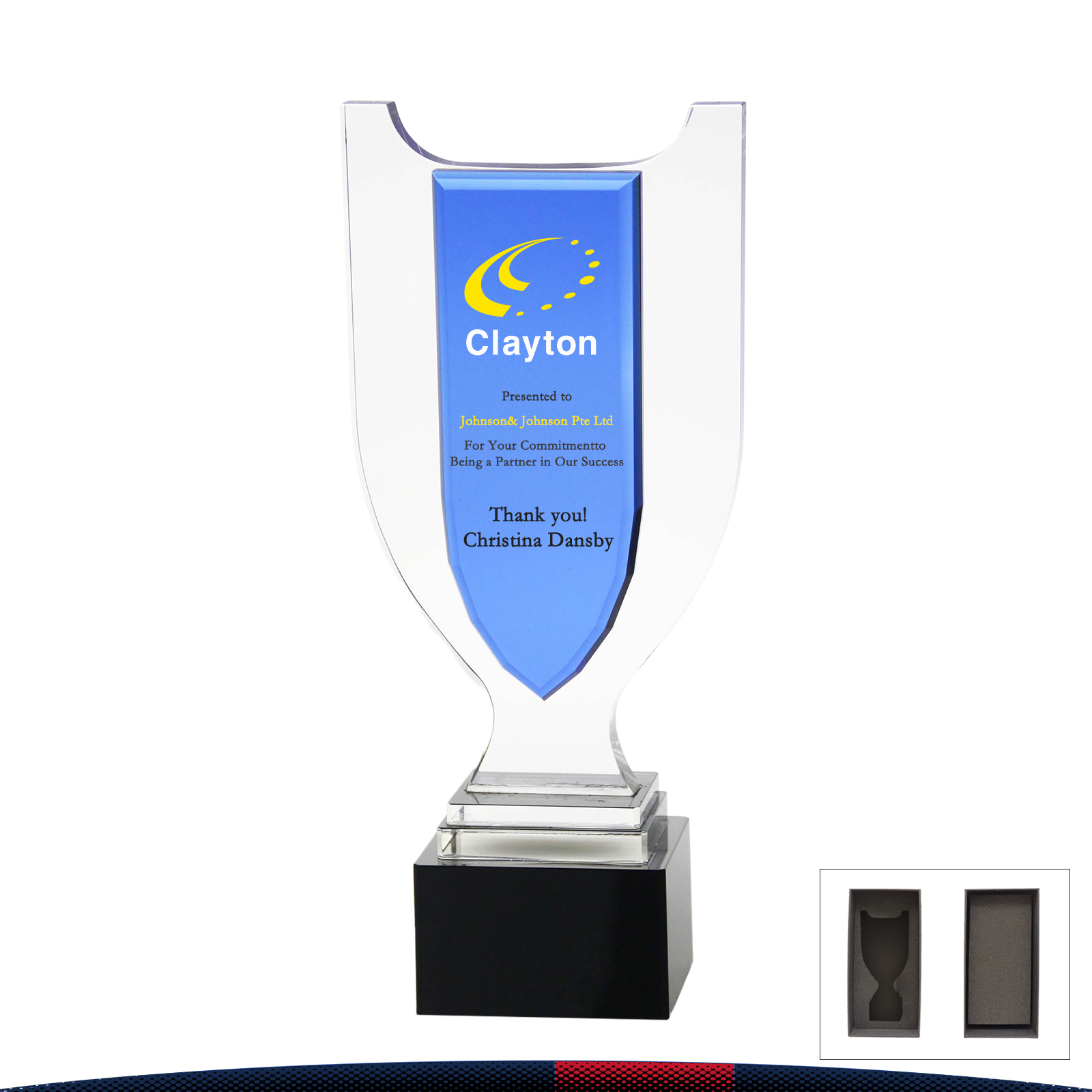 Rptex Crystal Trophy 1