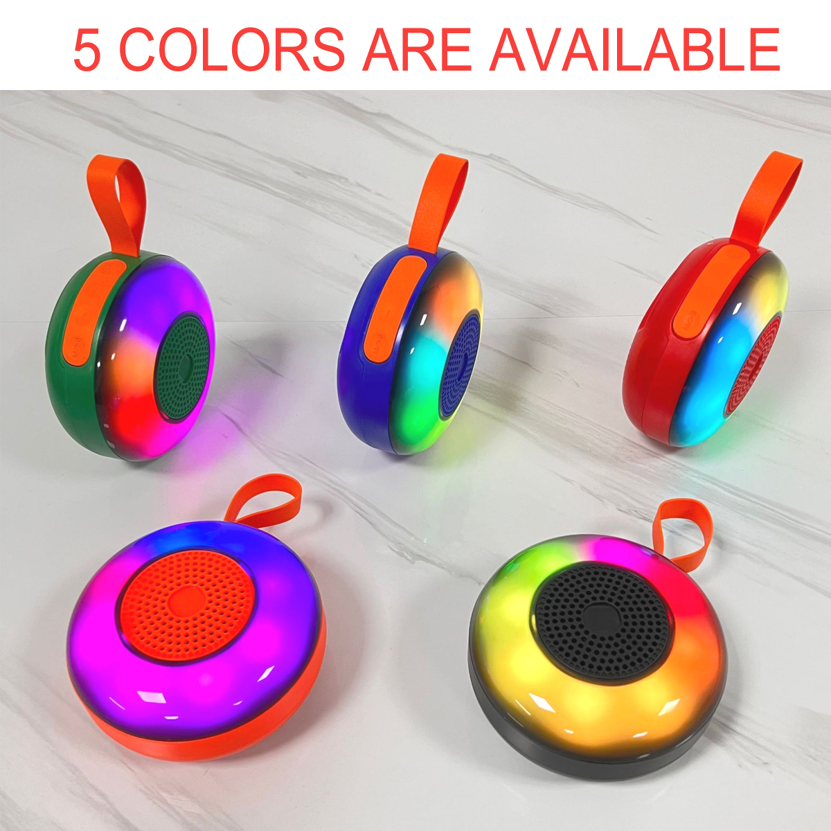 Portable Wireless Mini LED Speaker 2