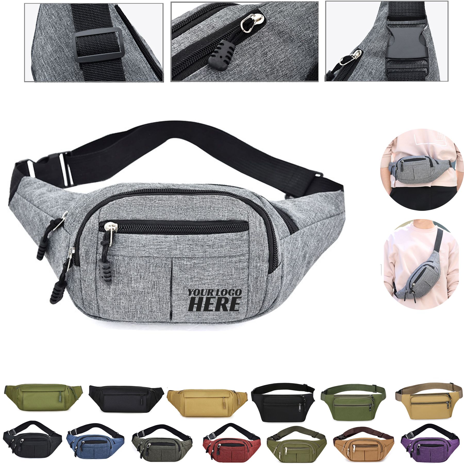 Unisex Chest Fanny Pack 2