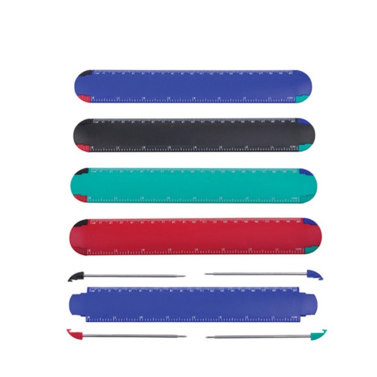 Ruler With 4pcs Ball Pen 3