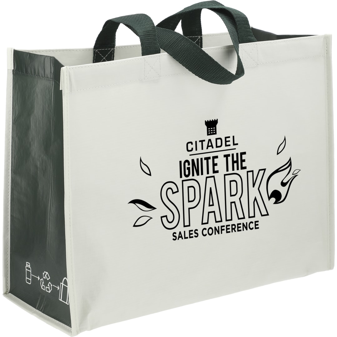 RPET Laminated Matte Shopper Tote 6