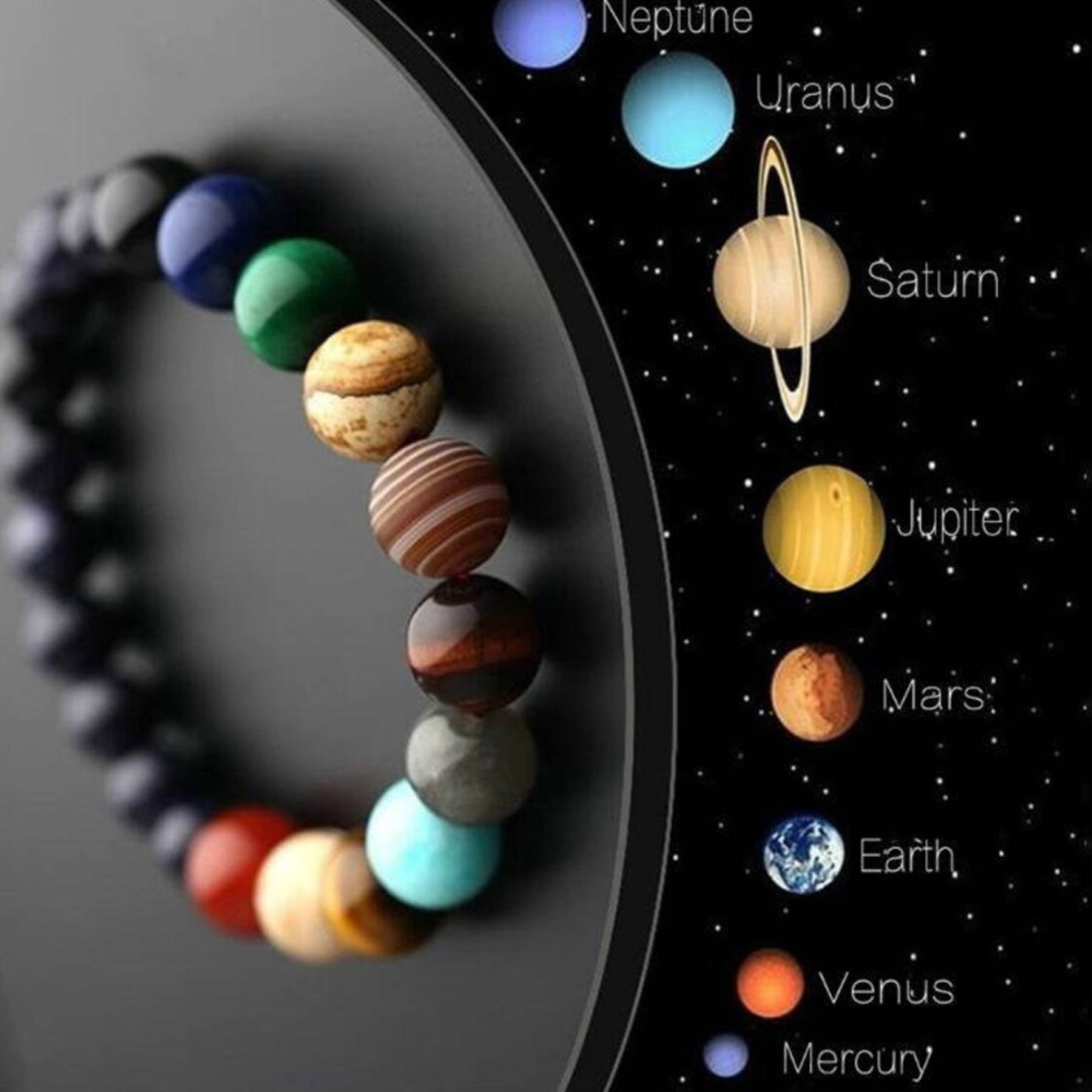 Solar system planet bracelet 6