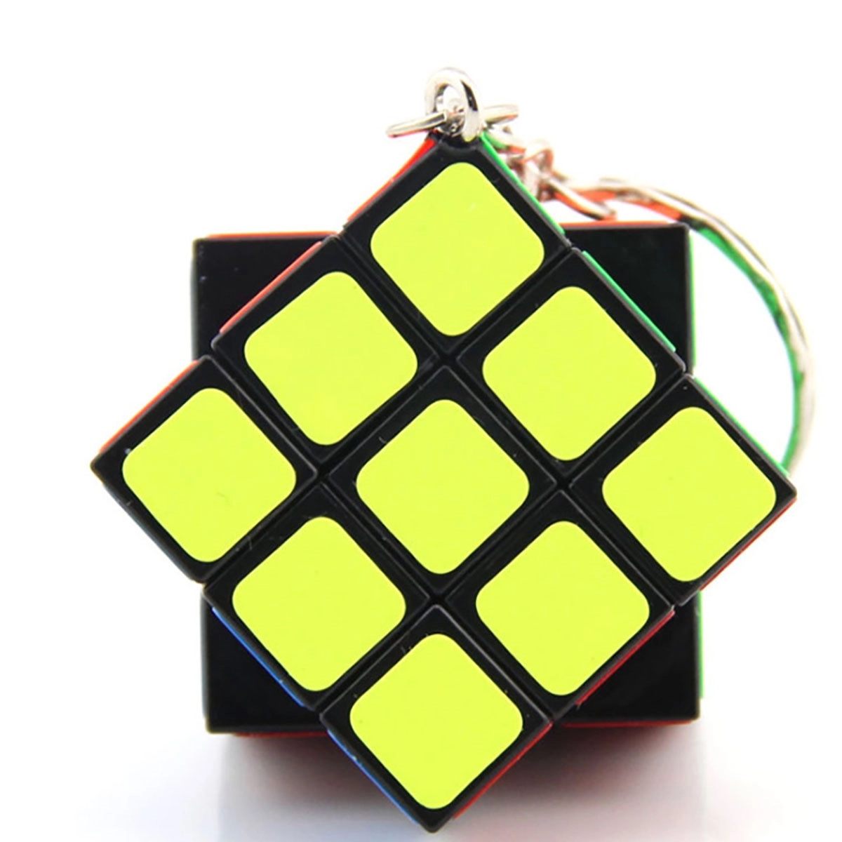 Puzzle Cube With Keychain 4