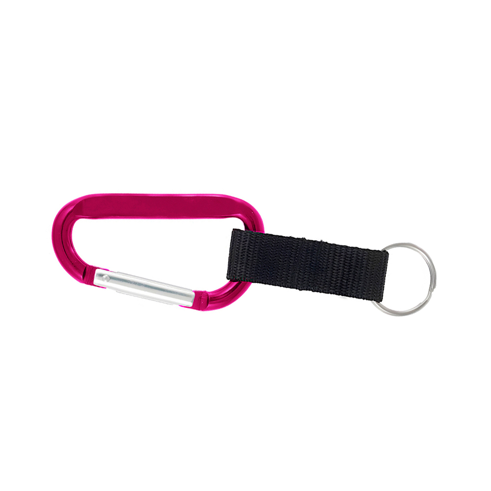 Carabiner W/ Woven Strap 2