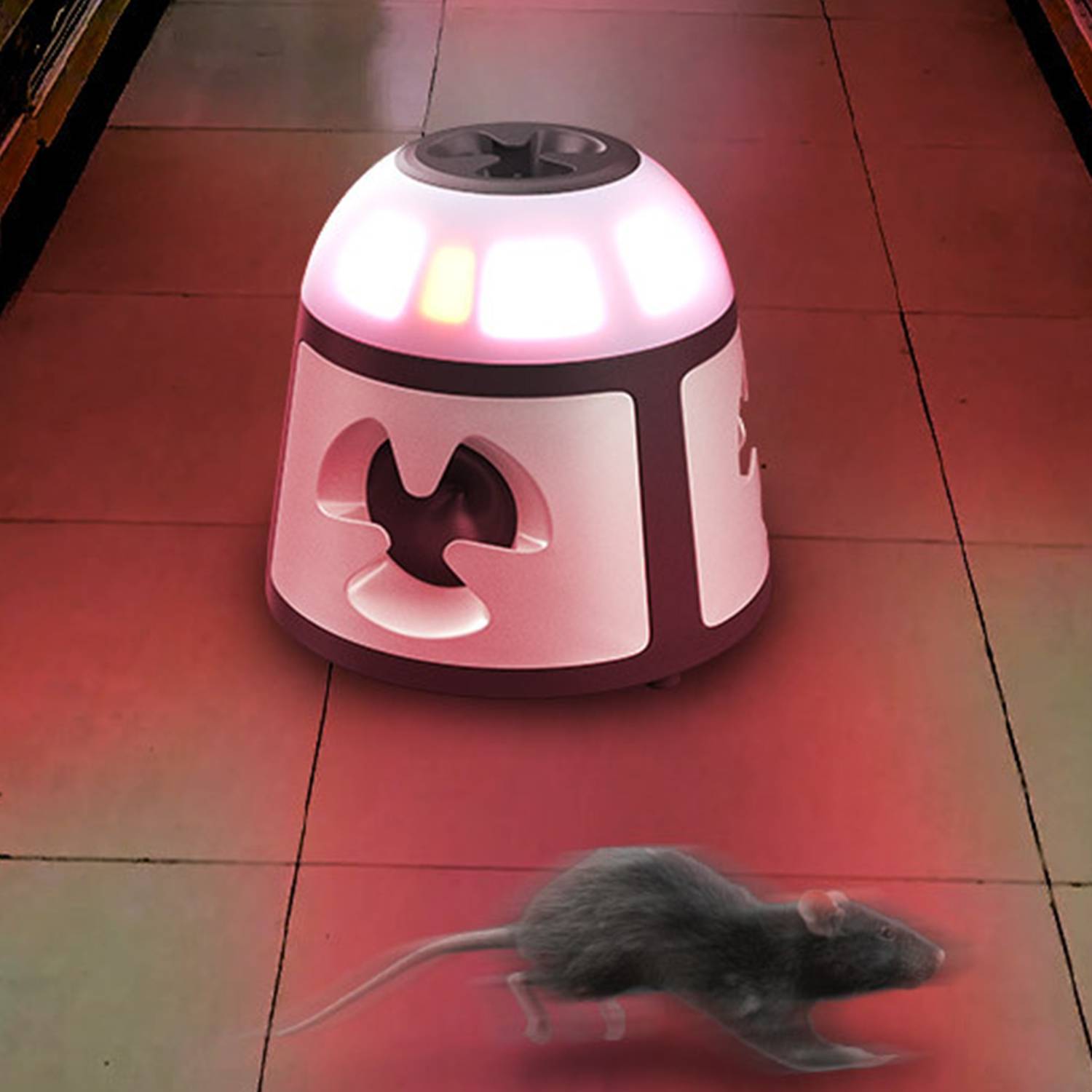 Ultrasonic Abs Mouse Repellent LED Flashing Alarm 3