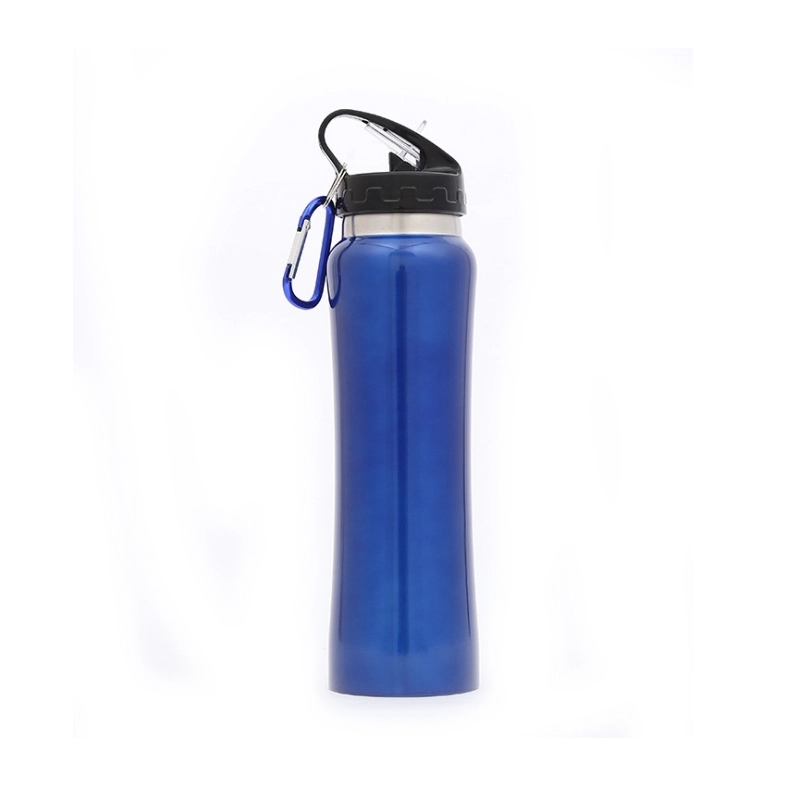 500ML Stainless Steel Bike Sport Water Bottle With Straw 2