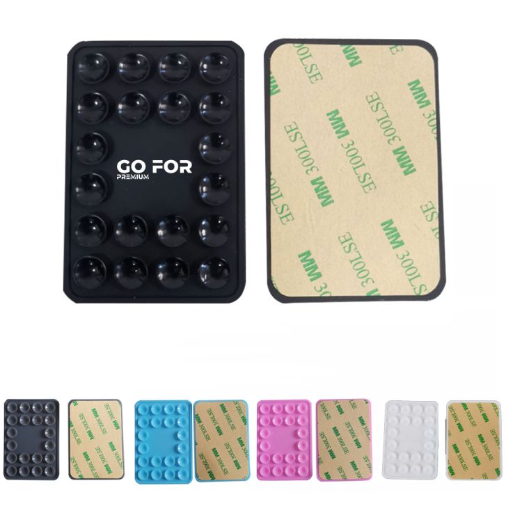 Silicone Suction Phone Case Adhesive Mount for Hands-Free. 2