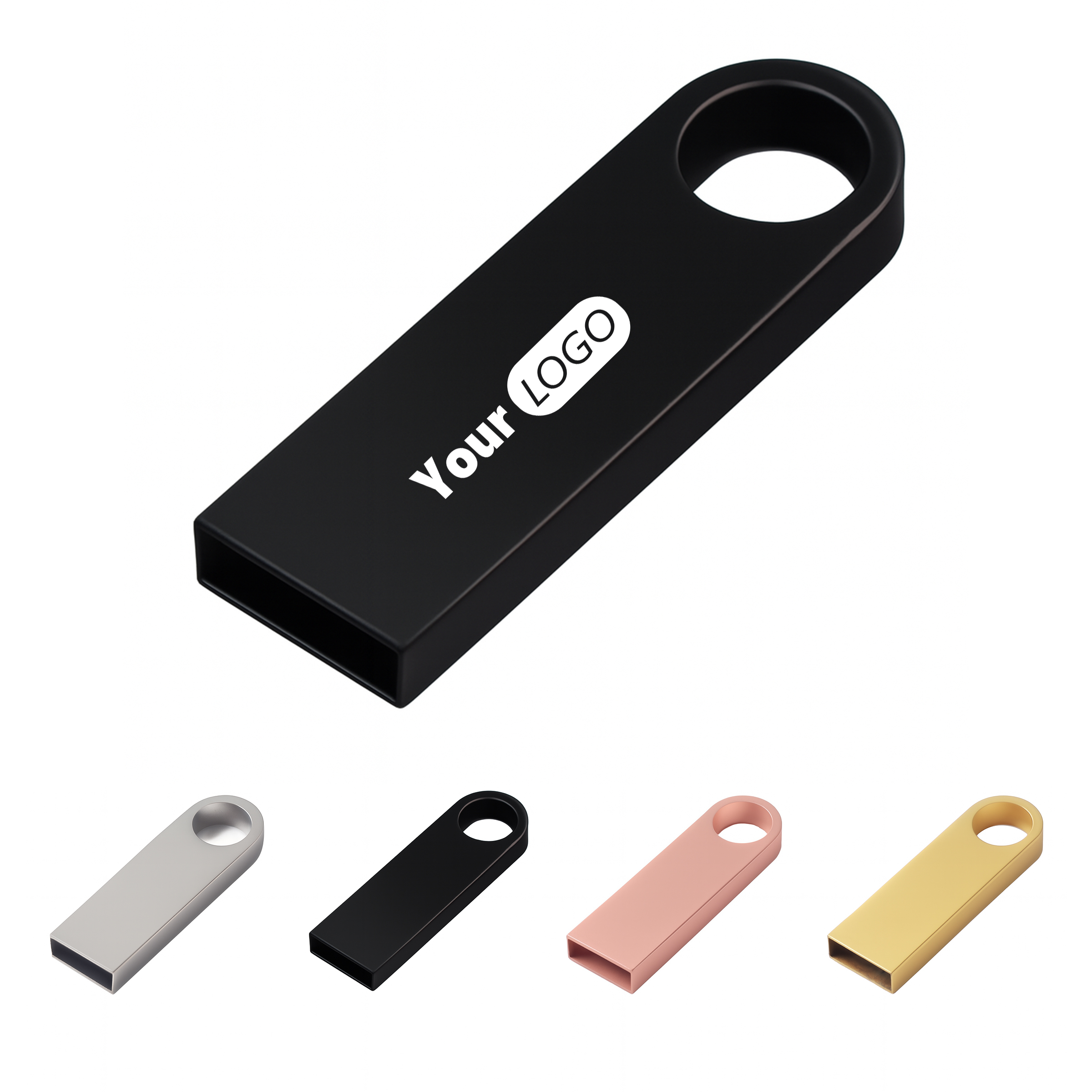 Customizable 4GB USB Flash Drive 3