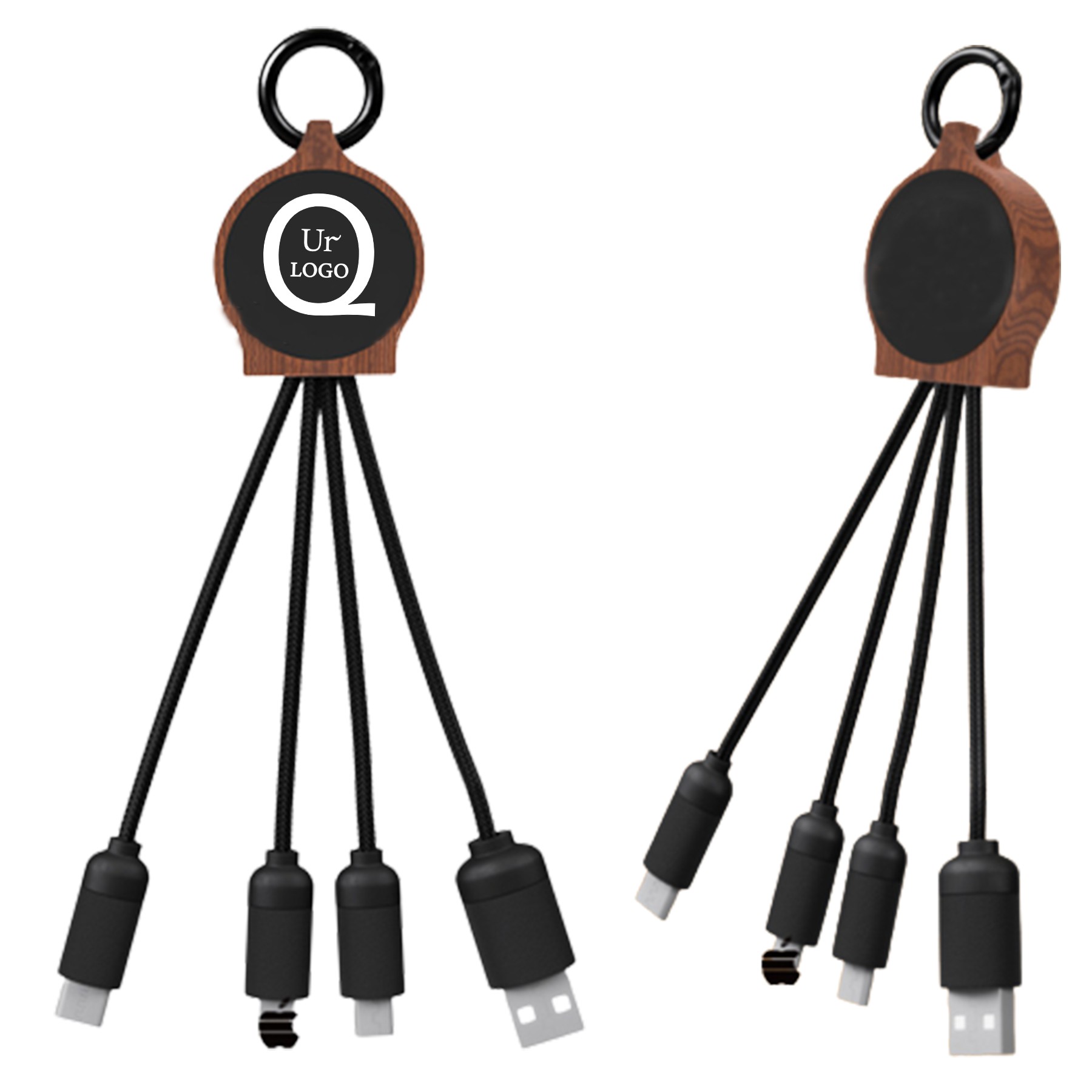 6.7 Inch Multi Interface Charging Cable Keychain