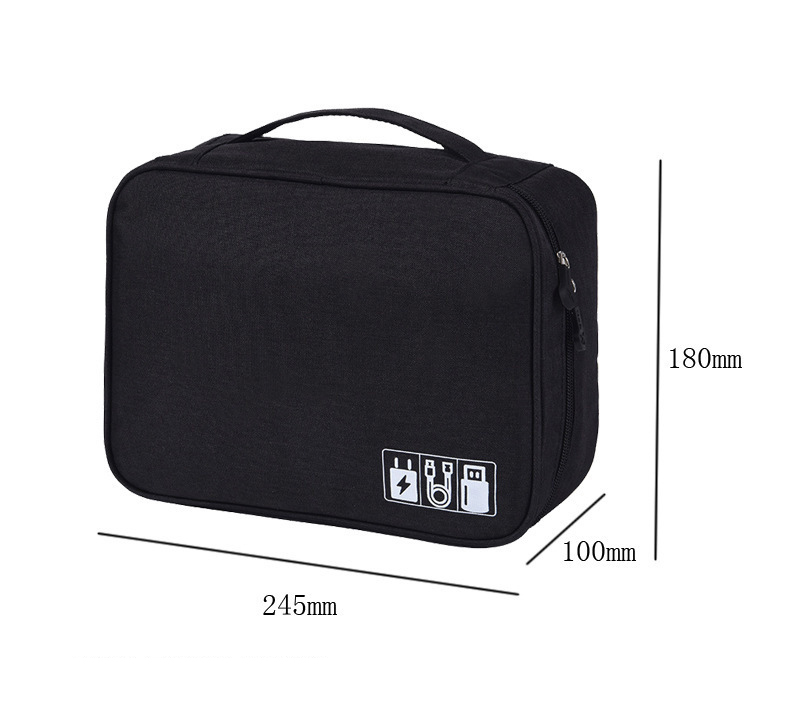 300D Waterproof Universal Cable Storage Bag 9