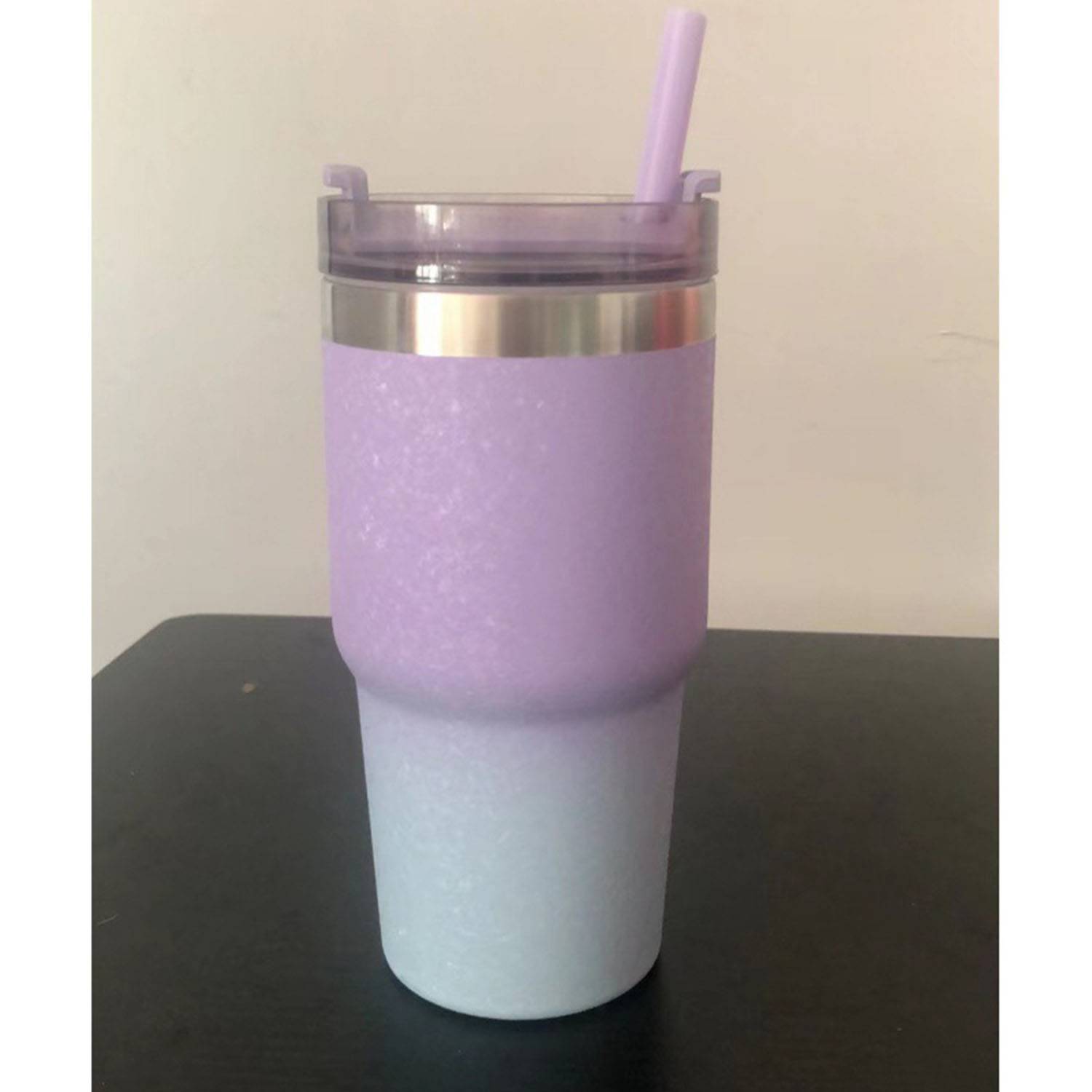 20OZ Stainless Steel Insulated Cup With Straw 4
