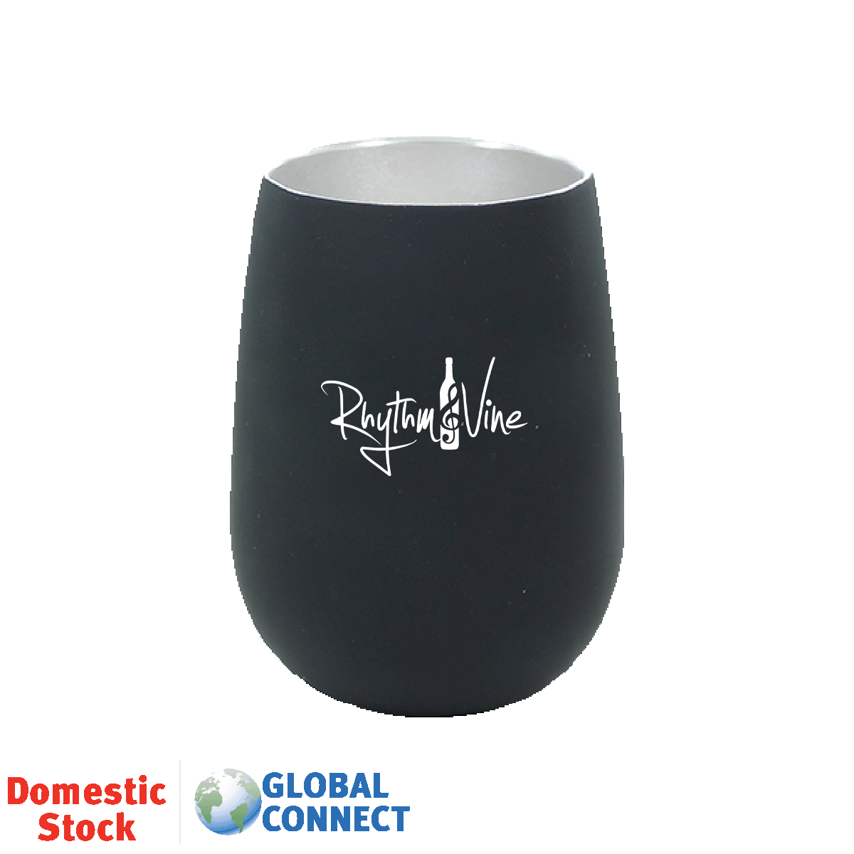 Halcyon® 12 oz. Stainless Steel Wine Glass 12