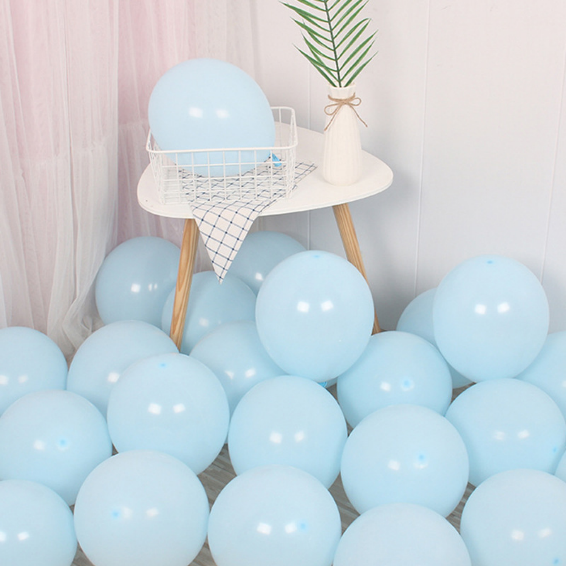 Pastel Colorful Latex Party Balloons 100 Pack 10 Inches 12