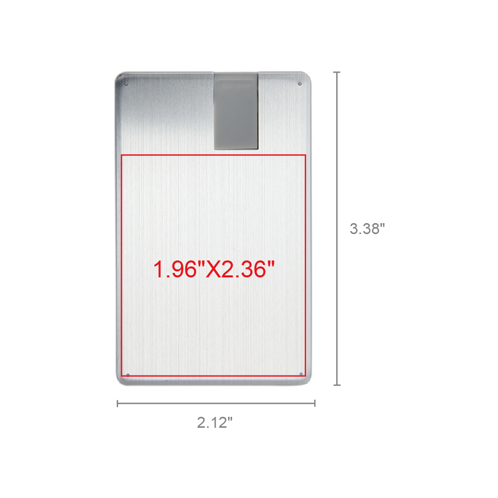 Plano Aluminum Card USB