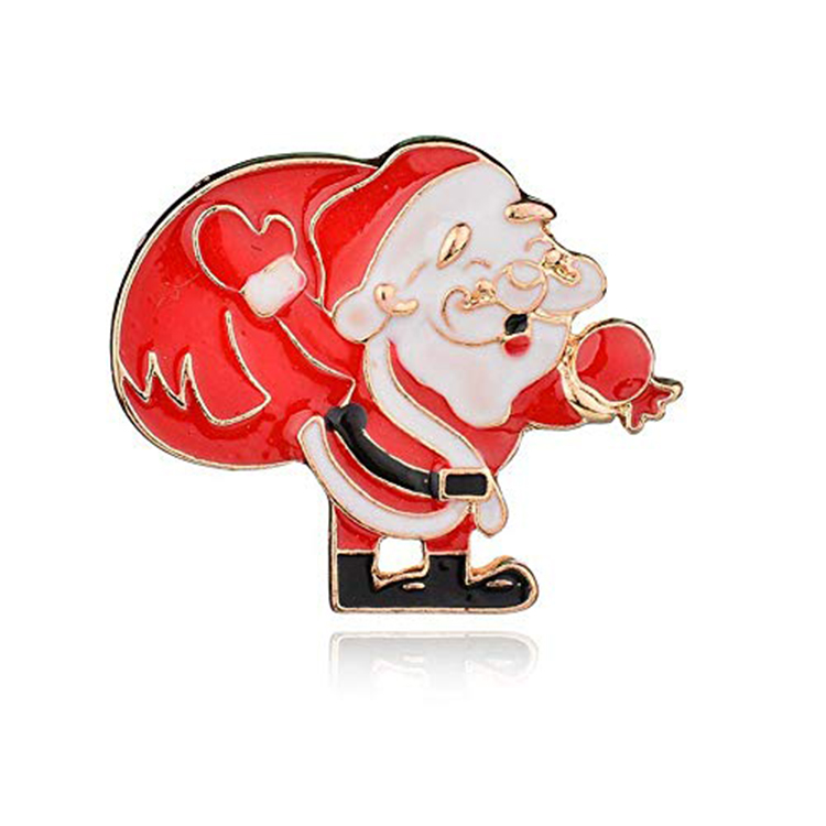 Christmas Lapel Pin Soft Enamel 3