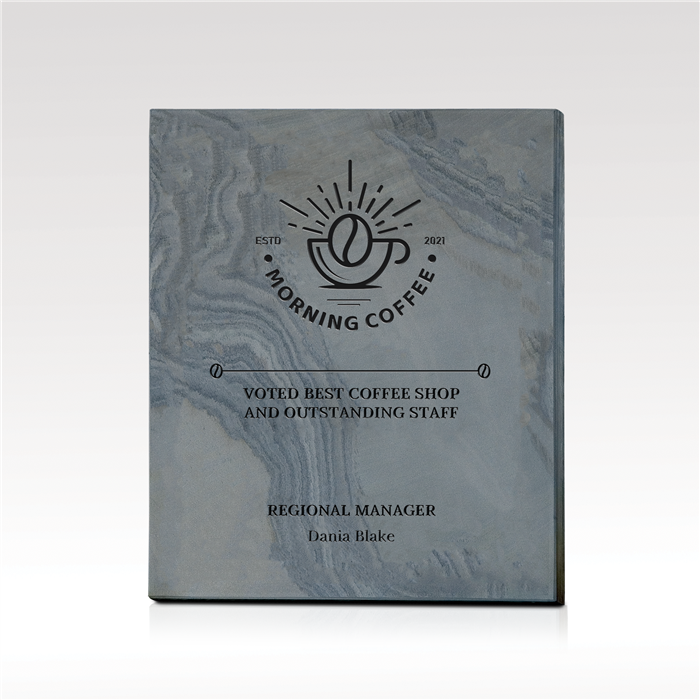 Multi-Color Slate Plaque 8