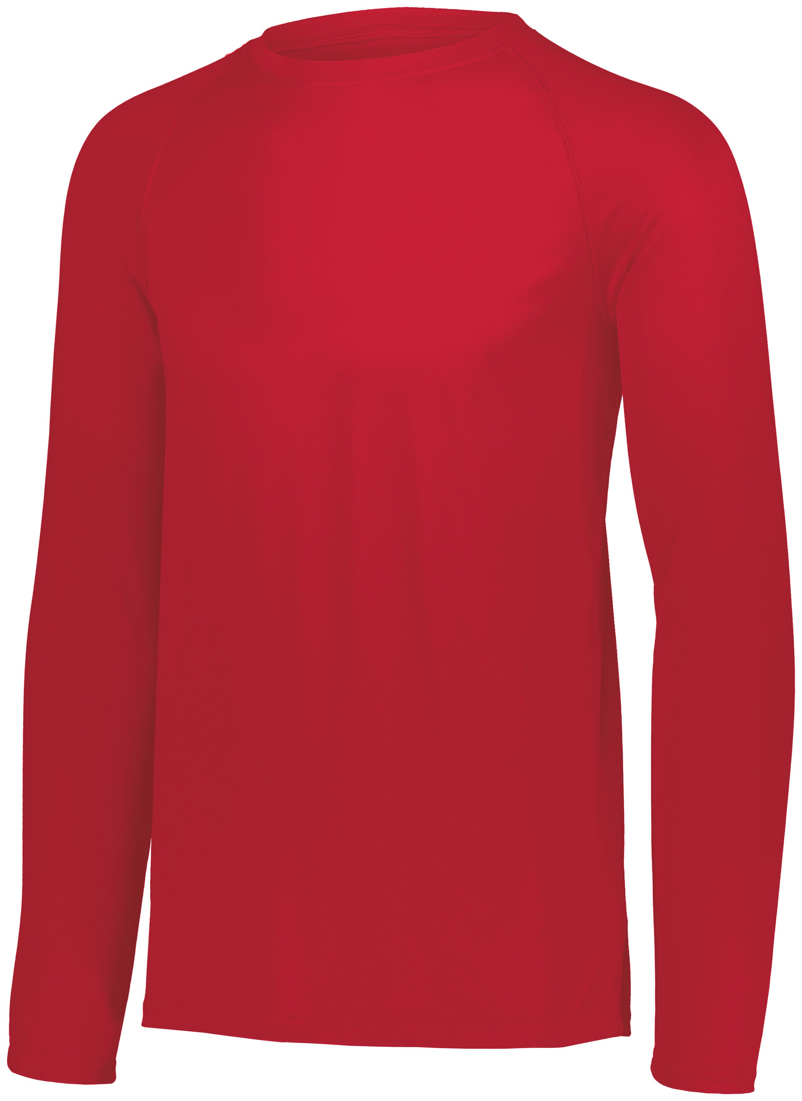 Attain Wicking Long Sleeve Tee 8