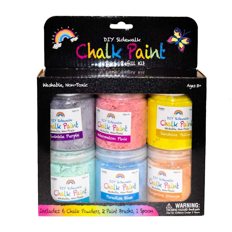 DIY Sidewalk Chalk Paint Refill Kits 1