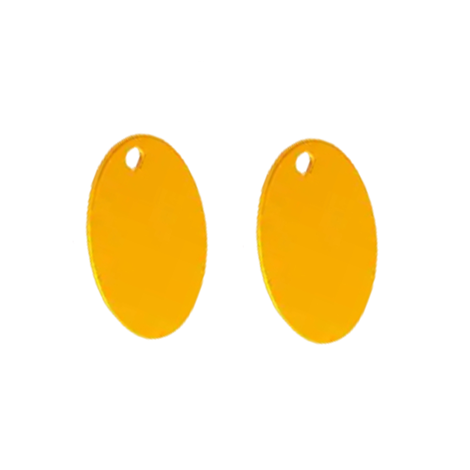 Oval Shaped Aluminum Pet Tag 9