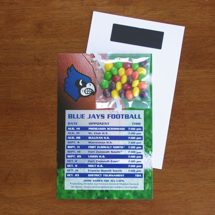 Mini Snack Bag on Stick Up Card Standard Fill 1