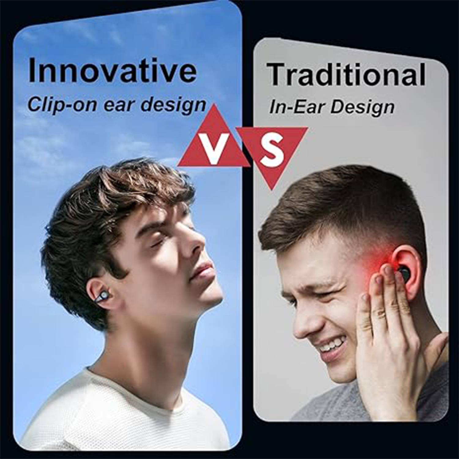 Wireless Ear Clip Headphones 6