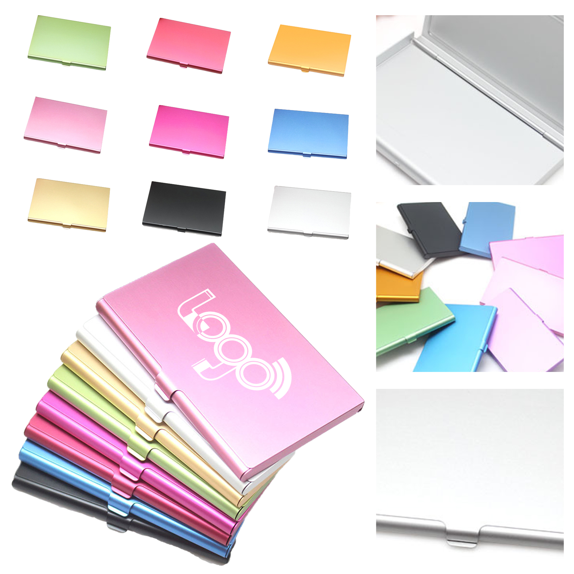 Aluminum Alloy Business Card Box 2